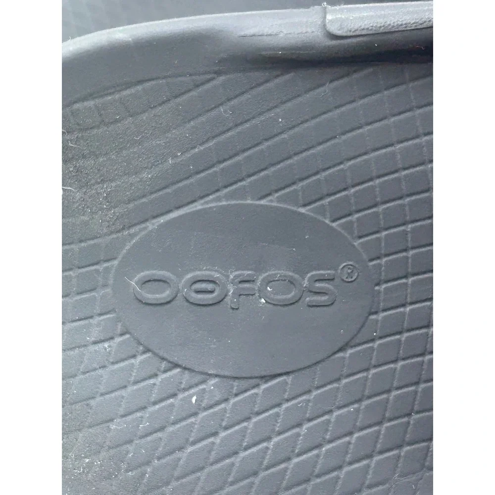 Oofos OOahh Sport Recovery Slides Black Mens 12 Womens 14 EU 45 Sandals Comfort